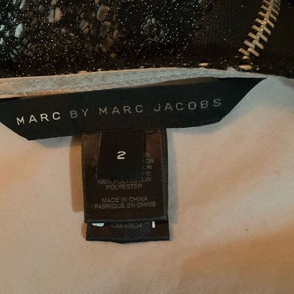 Marc Jacobs Lace Bow Cocktail Mini Dress - Picture 8 of 8